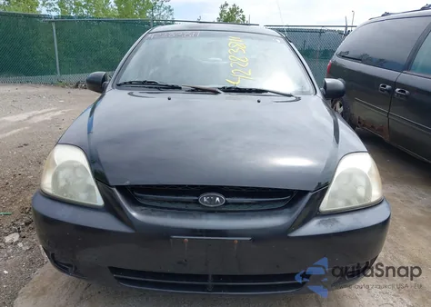 2004 Kia Rio из США, поврежденный, VIN KNADC125446353834